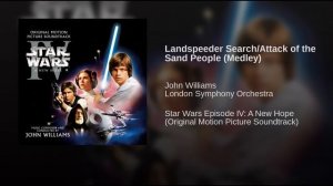 Star Wars Episode IV A New Hope (1977) Soundtrack 07 Landspeeder Search Attack o