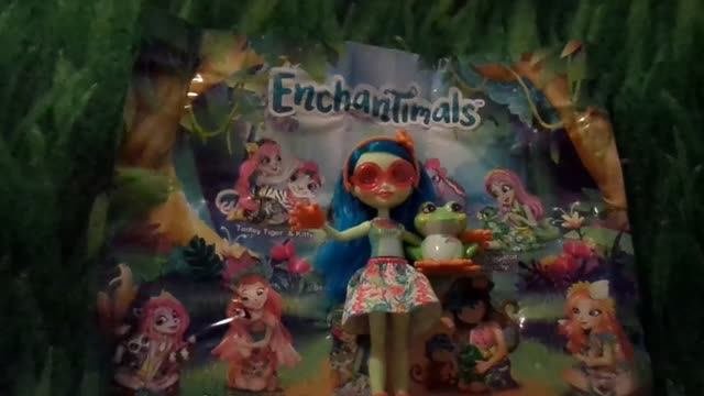 Обзор на Куклу Энчантималс Tamika Tree Frog и её зверюшку Лягушку