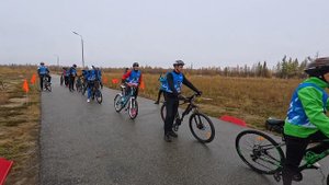 3. Соревнования по велогонкам в зачёт Спартакиады руководителей II лиги «Газпром добыча Надым»