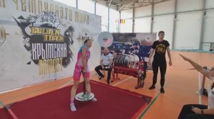 Мировой рекорд роллинг-тандер. Васева Яна. 41кг