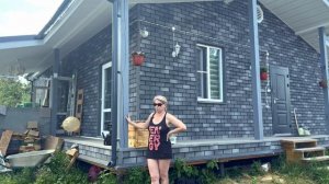 Отзыв заказчика о доме 8х12 с  террасой 3х5, построенном по индивидуальному проекту