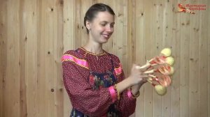 Мастерская Сереброва Ложки веерные «пятёрка» с бубенцами