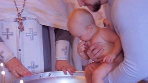 Православное Крещение в храме Новосибирска. Видеосъемка и фотограф