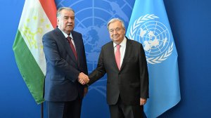 Эмомали Рахмон провел переговоры с президентом Португалии и Генеральным секретарем ООН в Нью-Йорке