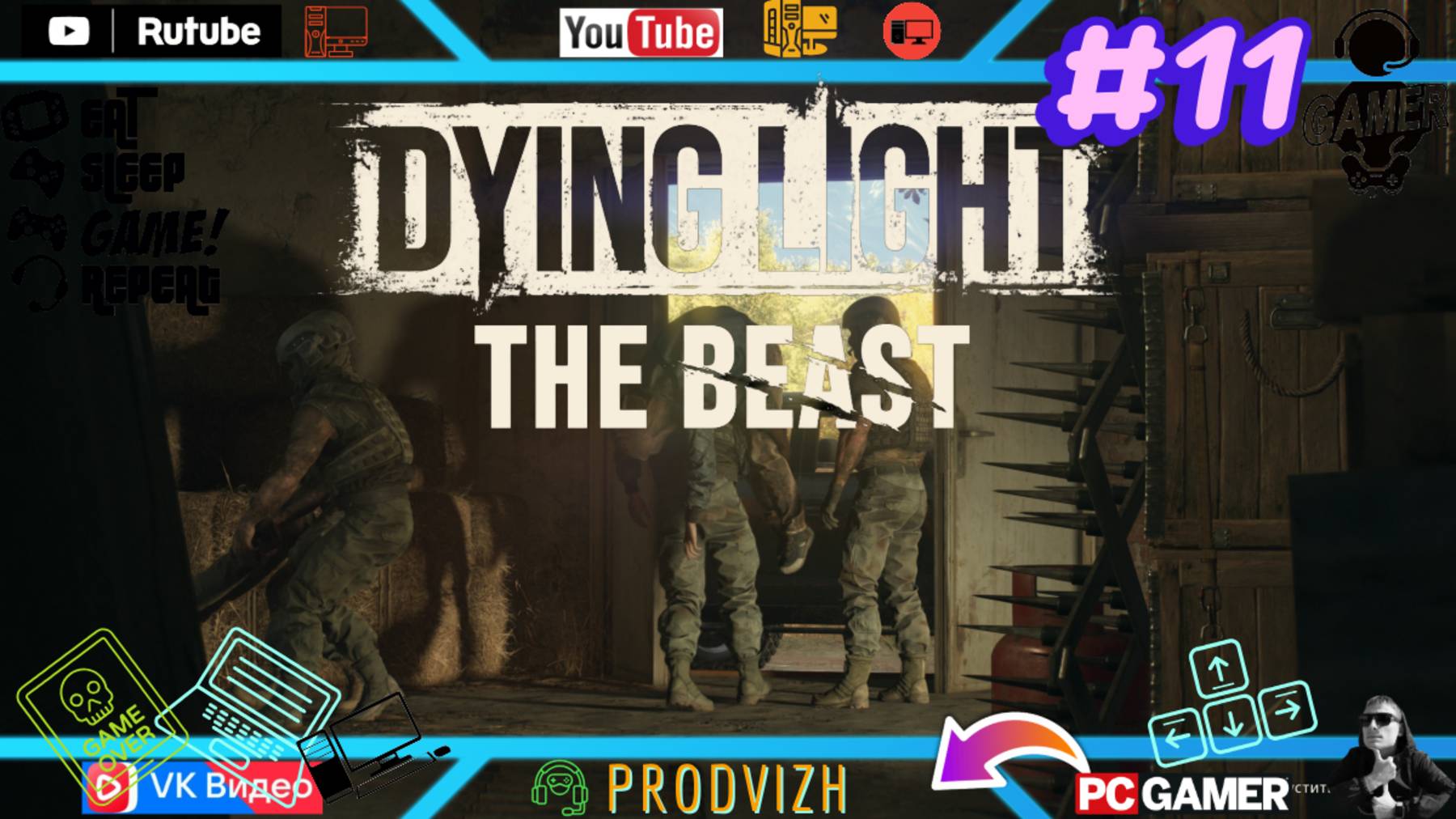 Прохождение Dying Light 3 - The Beast ►11 Телепат и отряд Свена [4К]