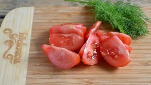 Маринованная капуста с помидорами