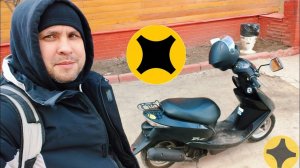 Ну что, с обновкой меня?  Курьер на скутере #яндексдоставка #hondadio