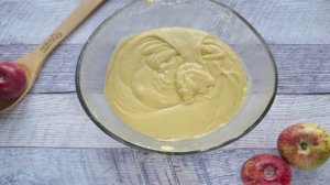 Кукурузный пирог с яблоками и рикоттой