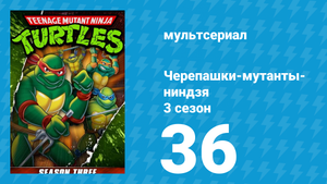Черепашки-мутанты-ниндзя 3 сезон 36 серия (мультсериал, 1989)
