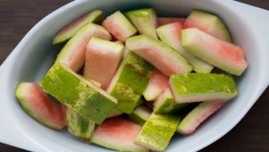 Маринованные арбузные корки