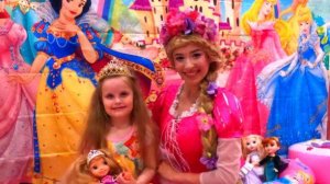 РАПУНЦЕЛЬ 🧏🌺у меня в гостях на мой ДЕНЬ РОЖДЕНИЯ🥧🍧🥤