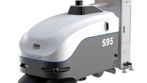 Робот подметально-поломоечная машина KOKOBOTS S95 AMR. Возврат к рабочей станции для обслуживания