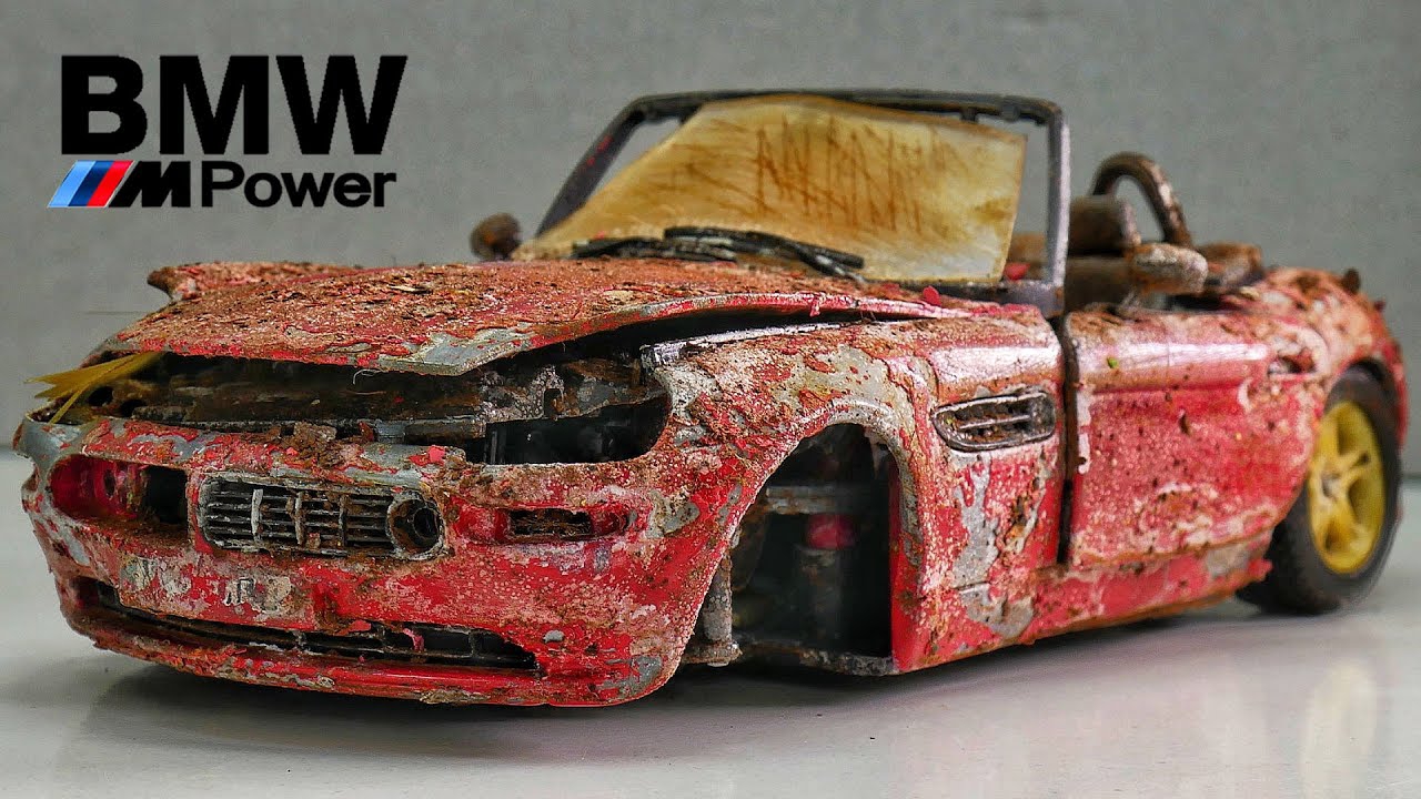 BMW Z8 РЕСТАВРАЦИЯ МОДЕЛЬКИ АВТО смотреть онлайн