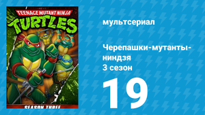 Черепашки-мутанты-ниндзя 3 сезон 19 серия (мультсериал, 1989)