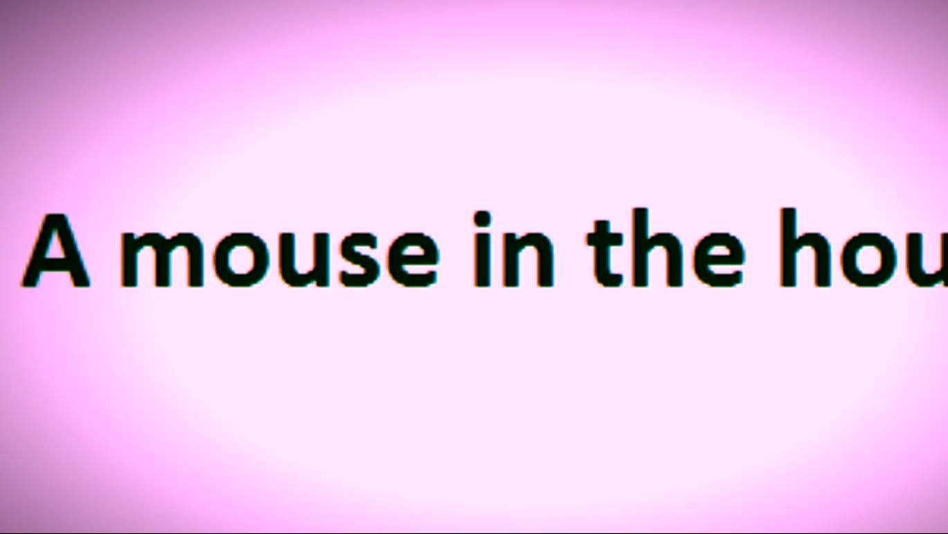 49 [au] A mouse in the house   Английский Произношение Интонация