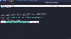 79. Подключение сервера и бэкдора