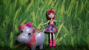 Обзор на Куклу Энчантималс Hedda Hippo и её зверюшку Бегемота