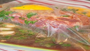 Маринованная свинина в духовке