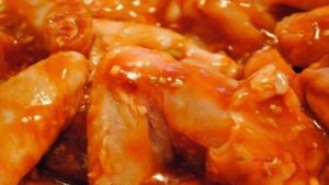 Куриные крылышки барбекю