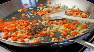 Киноа с грибами