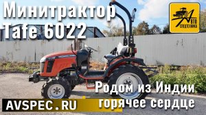 Минитрактор Tafe 6022 Родом из Индии Горячее сердце Купить трактор с доставкой в Автоспецтехника