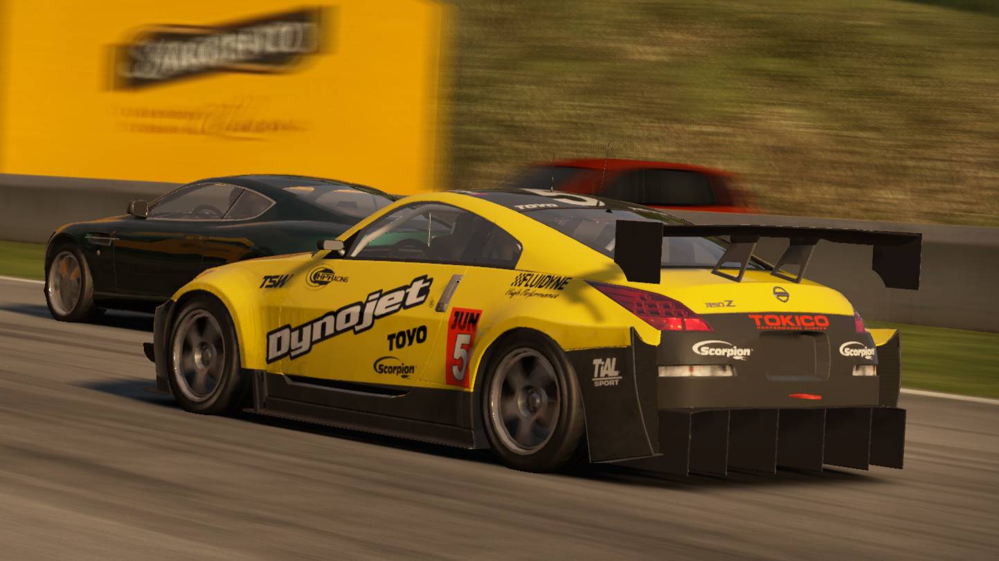 Nissan 350Z. Road America