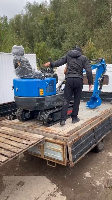 Отгрузка мини экскаватора рипа р10 Андрею в Саратов #rippa #миниэкскаватор #excavator смотреть онлайн