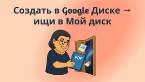 Google Диск: что это → как прикрепить → как найти