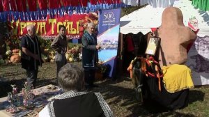 Делегация Саяногорска  побывала на республиканском празднике урожая Уртун Тойы