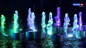 Озвучен график работы светомузыкального фонтана в парке им С.М. Кирова