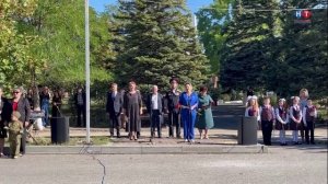 В Натухаевском станичном парке собрались жители станицы на час памяти «Чтобы помнили…».