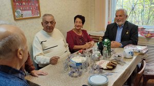 «Золотую свадьбу» отметила очередная пара ветеранов МВД