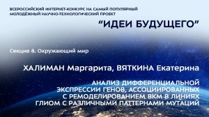 (8-12) ХАЛИМАН Маргарита Алексеевна, ВЯТКИНА Екатерина Николаевна