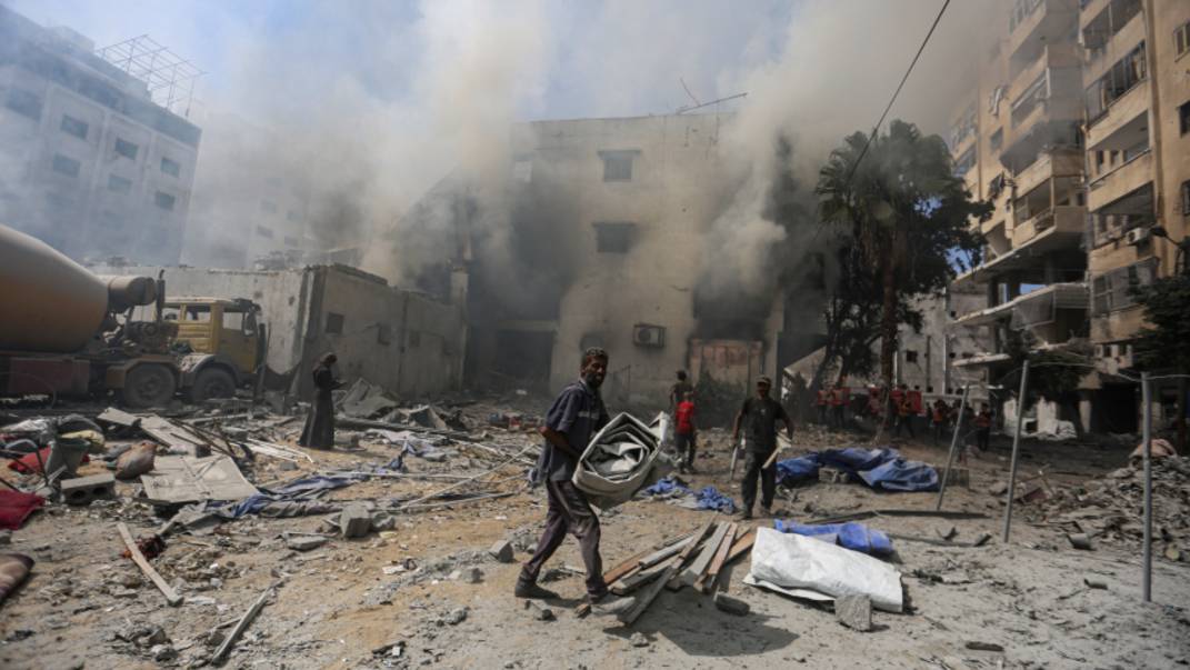 Беженцев из сектора Газа привезли в Дагестан