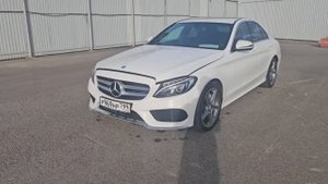 Осмотр Mercedes-Benz C-Класс 2016 года. Пробег 124000 км