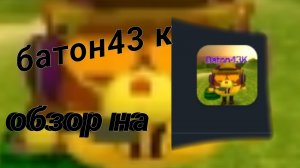 обзор на батона43к