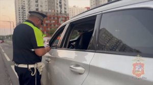 Госавтоинспекторы в Мытищах привлекли к ответственности водителя иномарки, ехавшего по велодорожке