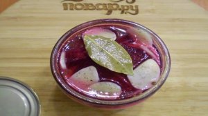 Маринованная капуста со свеклой