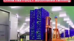 КИТАЙ переходит на роботизированные платформы, которые обходятся почти без людей !!!