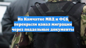 На Камчатке МВД и ФСБ перекрыли канал миграции через поддельные документы