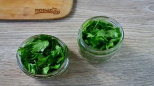 Маринованная петрушка