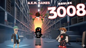 КСЮША МЕШАЕТ НАМ ВЫЖИВАТЬ В 3008 !! Roblox, Роблокс A.K.M.Games
