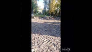 Уже всё,территория сквера готова к работе,укладки Брусщатки, и всё...!