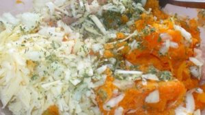 Куриные котлеты с тыквой