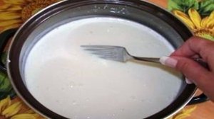 Желе из кефира и желатина