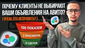 Почему клиенты НЕ выбирают ваши объявления на Авито (и как это исправить)