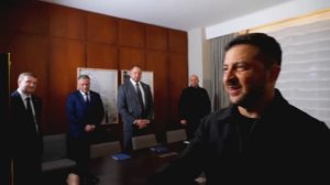 Зеленский в Нью-Йорке по-английски поговорил с президентом Казахстана