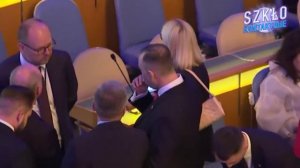 Президент Польши оформил вкид снюсом прямо на заседании ООН