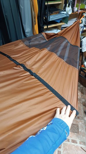 Шторка топкавера (ветрозащиты над гамаком)