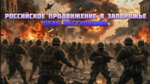 Новости СВО Сегодня-российское продвижение в Запорожье. Цели наступления.